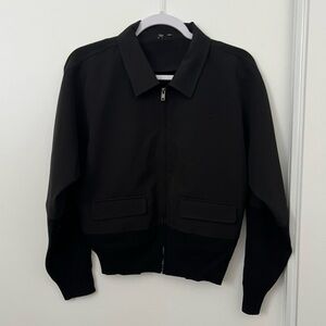 Opening Ceremony Black Zip Up Sweater